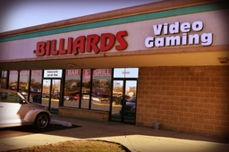 Red Shoes Billiards Logo