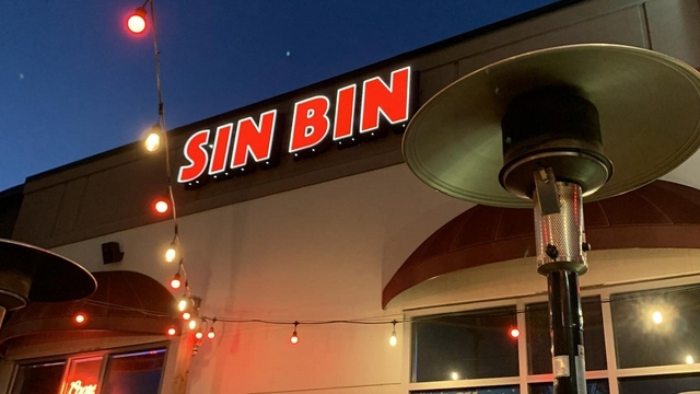 SIN BIN Kitchen Bar Casino Logo