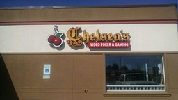 Chelsea's Video Poker and Gaming on Springfield Logo